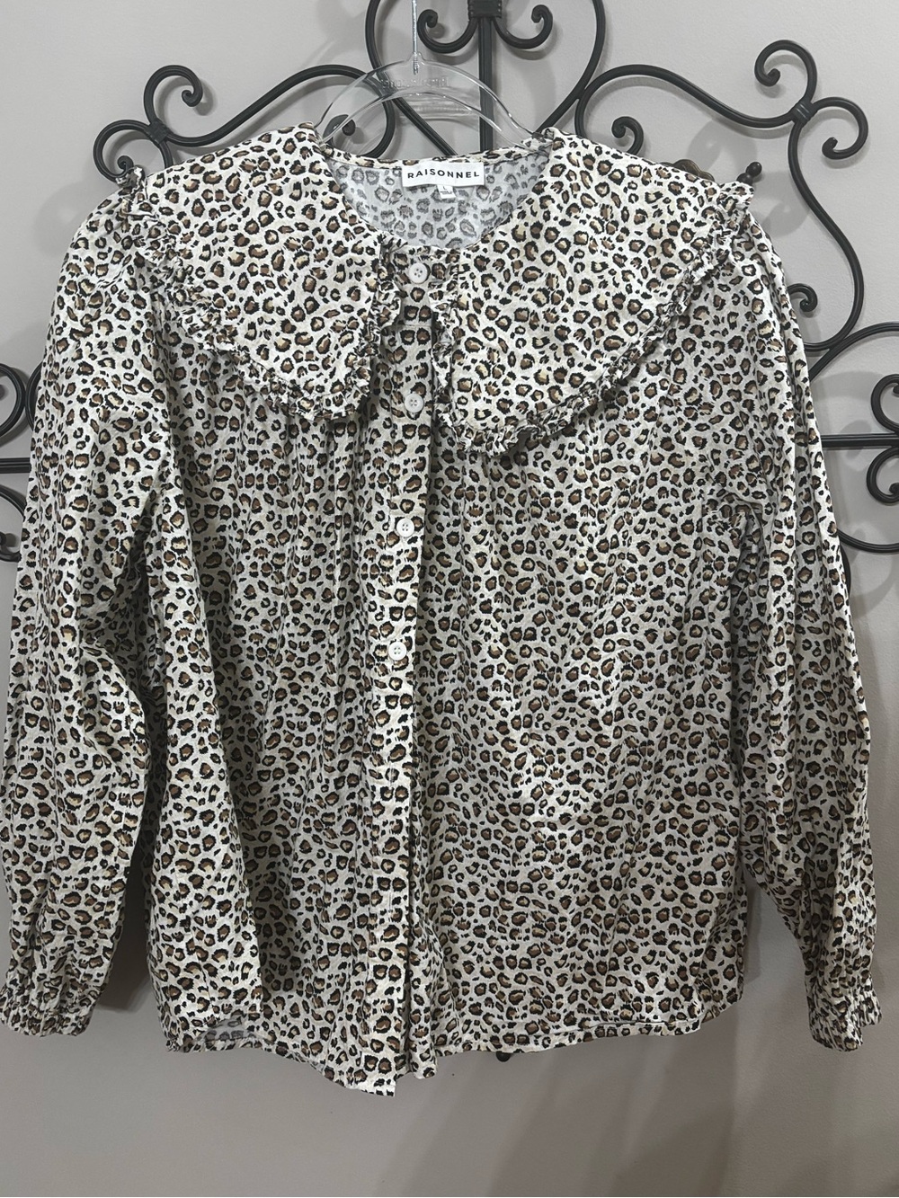 Anthropology Raisonnel size Large Blouse